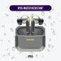 Raycon Gaming Earbuds: Low Latency Wireless Headphones with Mic - Jet Silver Raycon Gaming Earbuds: Low Latency Wireless Headphones with Mic - Jet Silver