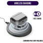 Raycon Gaming Earbuds: Low Latency Wireless Headphones with Mic - Jet Silver Raycon Gaming Earbuds: Low Latency Wireless Headphones with Mic - Jet Silver