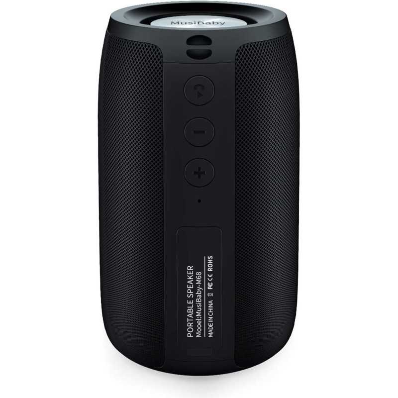Bluetooth Speaker,MusiBaby Speakers,Outdoor, Portable,Waterproof,Wireless Speaker,Dual Pairing, Bluetooth 5.0,Loud