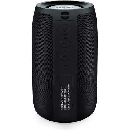 Bluetooth Speaker,MusiBaby Speakers,Outdoor, Portable,Waterproof,Wireless Speaker,Dual Pairing, Bluetooth 5.0,Loud
