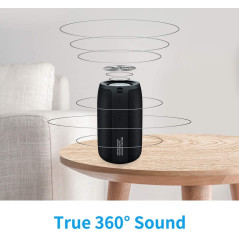 MusiBaby Enceinte Bluetooth Portable : Son 360°, Autonomie 24H, Étanche IPX5 – Le Son Nomade Parfait !