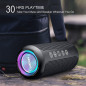 Ortizan Enceinte Bluetooth Étanche: Son Hi-Fi 360°, Autonomie 30H, Lumières RGB – Le Son qui Vous Suit! Ortizan Enceinte Bluetooth Étanche: Son Hi-Fi 360°, Autonomie 30H, Lumières RGB – Le Son qui Vous Suit!