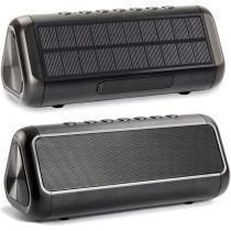 Friengood Solar Bluetooth Speaker 12W,IPX6 Waterproof Portable Wireless Speaker,50+ Hours Playtime Subwoofer,Bluetooth 4.2
