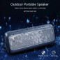 Enceinte Bluetooth Solaire Étanche : 50H dAutonomie, Basses Puissantes, Charge USB/Solaire - Idéale Outdoor! Enceinte Bluetooth Solaire Étanche : 50H dAutonomie, Basses Puissantes, Charge USB/Solaire - Idéale Outdoor!