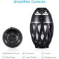 DIKAOU Enceinte Flamme LED : Ambiance Torche, Bluetooth, Son HD, Parfaite pour lExtérieur! DIKAOU Enceinte Flamme LED : Ambiance Torche, Bluetooth, Son HD, Parfaite pour lExtérieur!