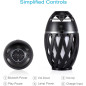 DIKAOU Flame Speaker: Bluetooth Outdoor Speaker with LED Torch Light & HD Audio DIKAOU Flame Speaker: Bluetooth Outdoor Speaker with LED Torch Light & HD Audio