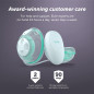 Elvie Stride Plus: Hospital-Grade, Wearable Breast Pump - App Controlled & Ultra Quiet