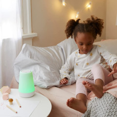 Hatch Rest+ 2nd Gen Portable Dream Machine with Charging Base, Baby, Toddler, Night Light, Sound Machine, Time-to-Rise