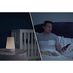 Hatch Rest+ 2nd Gen Portable Dream Machine with Charging Base, Baby, Toddler, Night Light, Sound Machine, Time-to-Rise