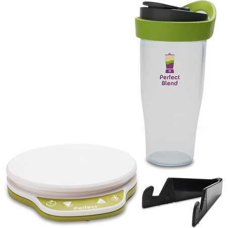 Perfect Blend 2.0: Balance Connectée pour Smoothies & Suivi Nutritionnel Facile!