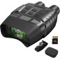 HEXEUM Night Vision Binoculars: 4X Zoom, 1300ft Range, IR & 32GB – See in the Dark! HEXEUM Night Vision Binoculars: 4X Zoom, 1300ft Range, IR & 32GB – See in the Dark!