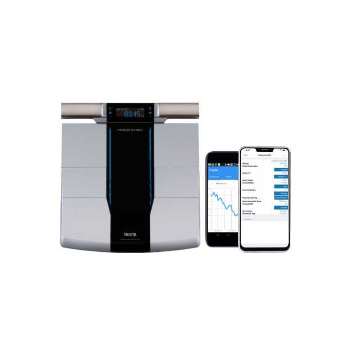 Tanita RD-545 InnerScan PRO : Analyse Corporelle Multi-Fréquences Bluetooth, Qualité Musculaire! Tanita RD-545 InnerScan PRO : Analyse Corporelle Multi-Fréquences Bluetooth, Qualité Musculaire!