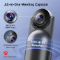 eMeet ConferEye 360° 4K Conference Camera: Auto Tracking, Noise Cancelling - Crystal Clear Meetings!
