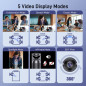 eMeet ConferEye 360° 4K Conference Camera: Auto Tracking, Noise Cancelling - Crystal Clear Meetings!