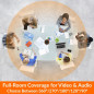 Innex Cube 4K Conference Camera: 360° Video, AI Tracking, & Crystal-Clear Audio for Seamless Meetings Innex Cube 4K Conference Camera: 360° Video, AI Tracking, & Crystal-Clear Audio for Seamless Meetings