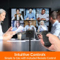 Innex Cube 4K Conference Camera: 360° Video, AI Tracking, & Crystal-Clear Audio for Seamless Meetings Innex Cube 4K Conference Camera: 360° Video, AI Tracking, & Crystal-Clear Audio for Seamless Meetings
