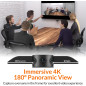 Innex Cube 4K Conference Camera: 360° Video, AI Tracking, & Crystal-Clear Audio for Seamless Meetings Innex Cube 4K Conference Camera: 360° Video, AI Tracking, & Crystal-Clear Audio for Seamless Meetings