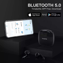 Timekettle WT2 Edge/W3 Translator Device - Bidirection Simultaneous Translation, Language Translator Device with 40 Languages &