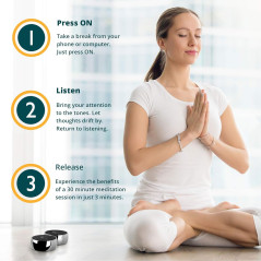 n.o.w. Tone Therapy. Reduce Stress and Anxiety Now. Feel Embodied Awareness. Intentional 3 Minute Play Time is Shown to be How