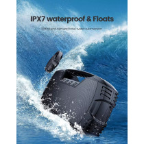 IPX7 Waterproof Bluetooth Speaker, 40W Portable Wireless Speaker, 32H Playtime, Stereo Loud Sound, Deep Bass, Outdoor Speaker
