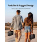 Haut-Parleur Bluetooth 40W Étanche Houl Zallee: Son Puissant, 32H dAutonomie & Chargeur Portable! Haut-Parleur Bluetooth 40W Étanche Houl Zallee: Son Puissant, 32H dAutonomie & Chargeur Portable!