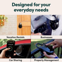 igloohome Keybox 3E: Smart Key Safe with Airbnb Sync - Bluetooth & PIN Access, Extra Storage!