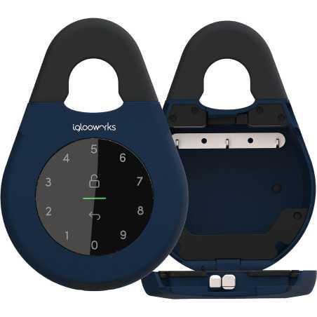 igloohome Keybox 3E (NEW!) - Spacious Key Safe w/ Airbnb Sync - Bluetooth & Pin Access Offline