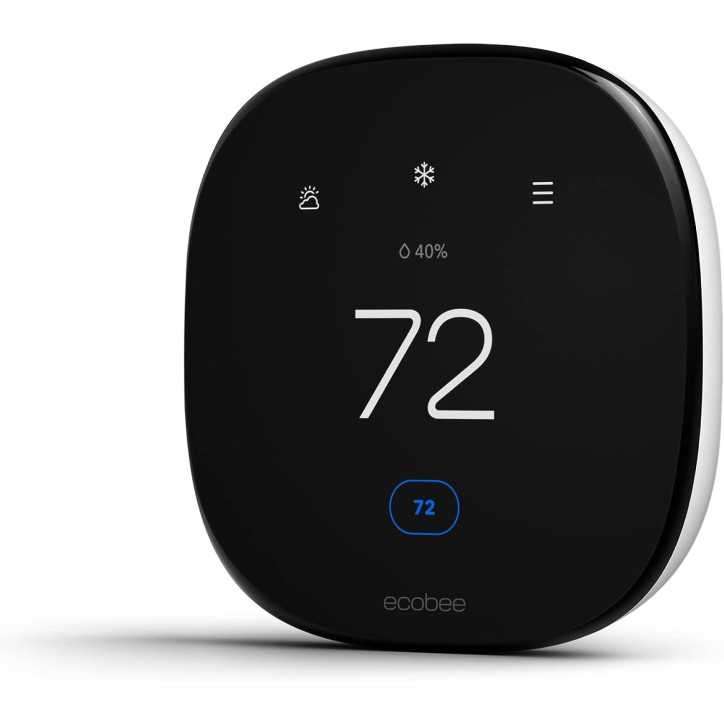 Thermostat Intelligent Ecobee Amélioré: Confort, Économies & Contrôle Vocal Thermostat Intelligent Ecobee Amélioré: Confort, Économies & Contrôle Vocal