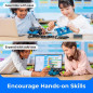 mBot Neo Makeblock: Robot Educatif STEM Programmable pour Enfants (8+) - Apprenez Scratch & Python!