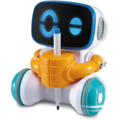 VTech JotBot: Drawing & Coding Robot Toy for Kids Ages 3-5 - STEM Learning Fun!