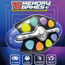 iCore 12-in-1 Electronic Flashing Memory Game: Fun, Interactive Brain Challenge for Kids