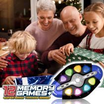 iCore 12-in-1 Electronic Flashing Memory Game: Fun, Interactive Brain Challenge for Kids