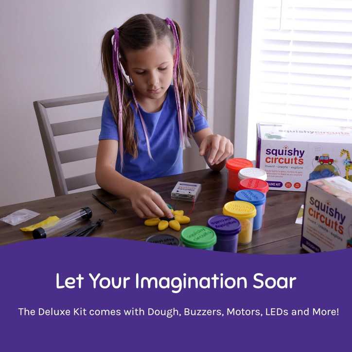 Kit Deluxe Squishy Circuits : LExpérience Scientifique Amusante et Éducative pour Enfants ! Kit Deluxe Squishy Circuits : LExpérience Scientifique Amusante et Éducative pour Enfants !