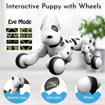 Dalmatian dog and the words "Smart Robot Dog"