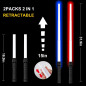 Extendable LED Lightsaber: Color Changing FX Sword for Galactic Battles & Cosplay Extendable LED Lightsaber: Color Changing FX Sword for Galactic Battles & Cosplay