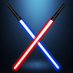 Sabre Laser Extensible avec Son FX pour Cosplay et Fêtes