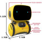 98K Interactive Robot Toy: Voice Control, Dancing, Singing - Fun & Educational Gift for Kids! 98K Interactive Robot Toy: Voice Control, Dancing, Singing - Fun & Educational Gift for Kids!