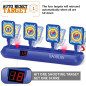 BAODLON Auto-Reset Shooting Target Game for Kids - Includes 2 Toy Guns & 40 Foam Darts!