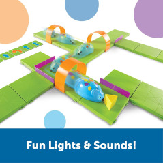 Interactive Code & Go Robot Mouse Activity Set: STEM coding toy for kids to explore.