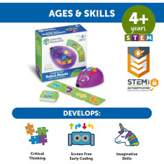Souris Robot Code & Go par Learning Resources - Apprendre en s'amusant