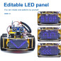 Kit Robot Voiture Intelligent 4WD KEYESTUDIO: Programmation STEM Bluetooth, Jouet Éducatif Ultime! Kit Robot Voiture Intelligent 4WD KEYESTUDIO: Programmation STEM Bluetooth, Jouet Éducatif Ultime!
