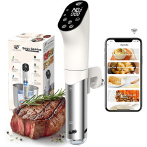 4T7 Sous Vide Cooker 1100W: Precision Cooking with Waterproof Wi-Fi Control