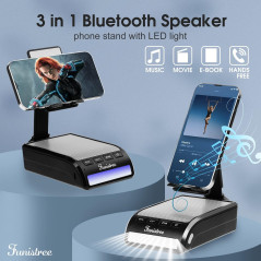Support Téléphone Funistree avec Enceinte Bluetooth