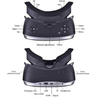 Immersive 3D VR Headset with 2K Screen & Controller - Dive into Virtual Reality!