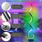 Lampe Spirale LED RGB Intelligente: Illuminez Votre Intérieur avec Style et Contrôle App! Lampe Spirale LED RGB Intelligente: Illuminez Votre Intérieur avec Style et Contrôle App!