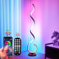 Lampe Spirale LED RGB Intelligente: Illuminez Votre Intérieur avec Style et Contrôle App! Lampe Spirale LED RGB Intelligente: Illuminez Votre Intérieur avec Style et Contrôle App!