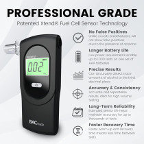 BACtrack Element : Alcootest Portable Professionnel - Mesure Précise et Facile de lAlcoolémie