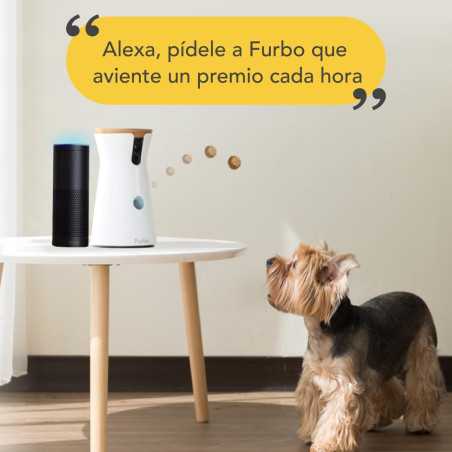 Furbo Dog Camera: Treat Tossing, 2-Way Audio, and Bark Alert - Keep Your Furry Friend Happy!