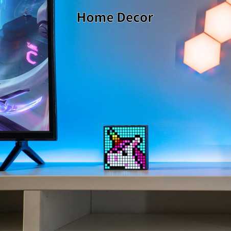 Divoom TimeBox Evo: Pixel Art Bluetooth Speaker with FM Radio, Smart Alarm & Customizable LED Display
