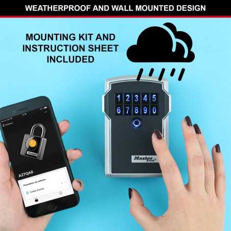 Master Lock Bluetooth Key Safe: Secure Keyless Access for Home & Business - Never Hide Keys Again!